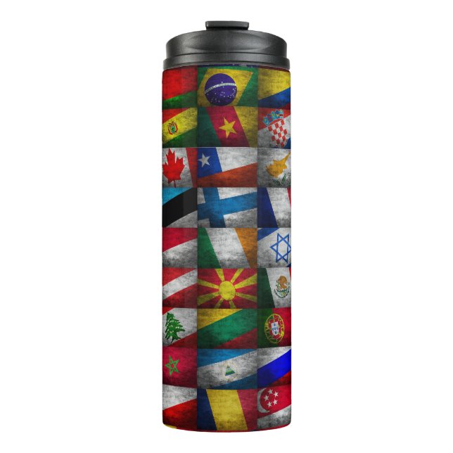 Flag-Sammlung Thermosbecher (Vorderseite)