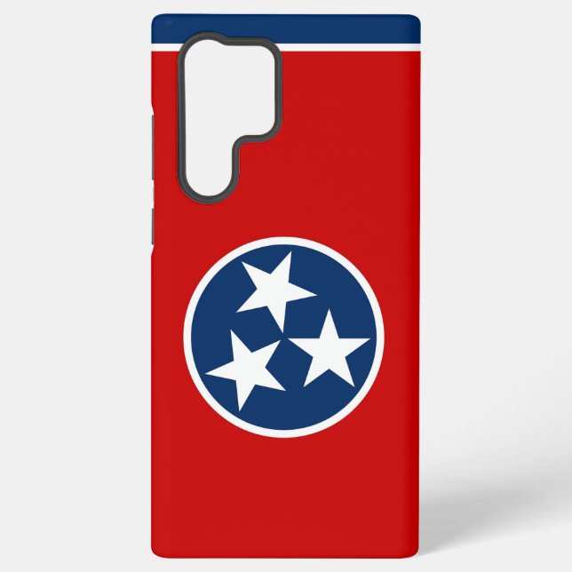 Flag Samsung Galaxy S22 Ultra Case Tennessee Samsung Galaxy Hülle (Rückseite)