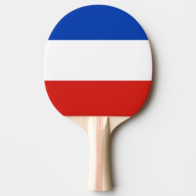 Flag Schleswig-Holstein Ping Pong Paddle Tischtennis Schläger (Vorderseite)