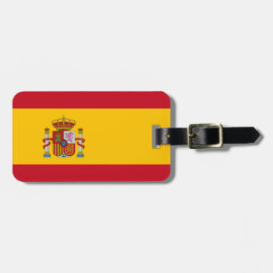 Flag Spanien Easy ID Persönliche Daten Gepäckanhänger