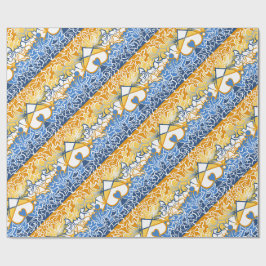 Flag-Squiggles Aroace Sun und Sea Pride Geschenkpapier