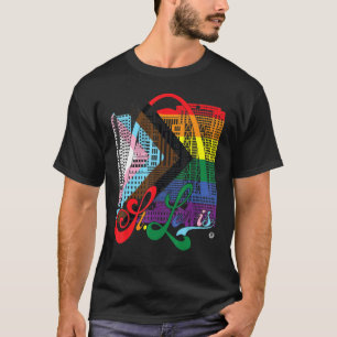 Flag St Louis Skyline Squared Progress T-Shirt