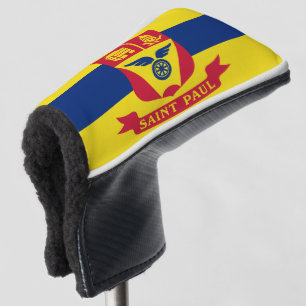 Flag St Paul, Minnesota Golf Head Cover Headcover