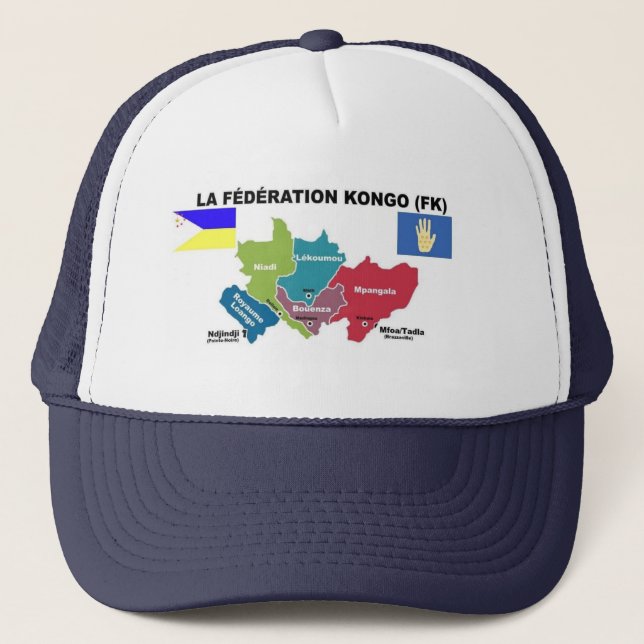 Flag T-Shirt Truckerkappe (Vorderseite)