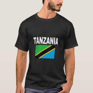 Flag Tansania Hoodie Cool Tansania Flaggen Jacket T-Shirt