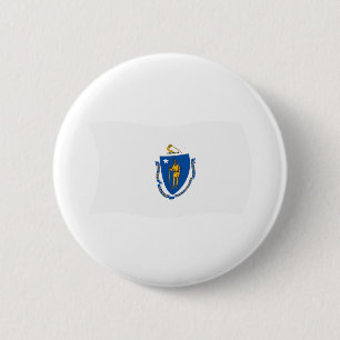 Flag-Taste für Massachusetts Button