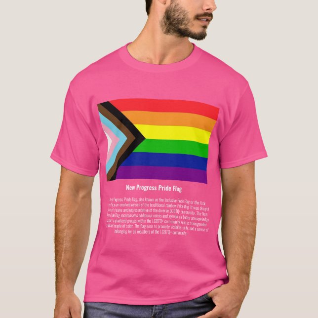 Flag #tee #LGBTQ+ T-Shirt (Vorderseite)