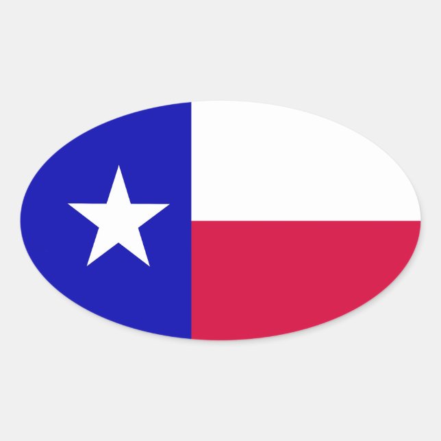 Flag Texas Sticker (Vorderseite)