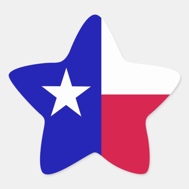 Flag Texas Sticker (Vorderseite)