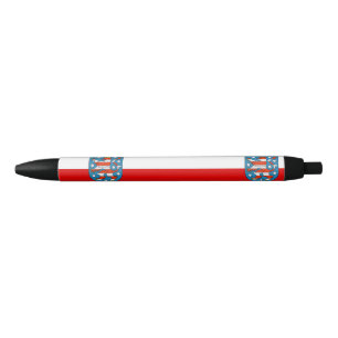 Flag Thüringer Schwarzer Tinte Pen Kugelschreiber