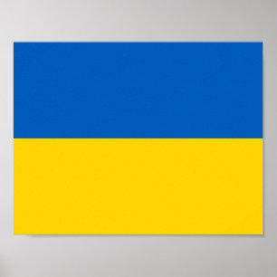 Flag Ukraine-Poster Poster