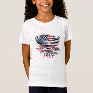 Flag und Adler der Vereinigten Staaten. Unabhängig T-Shirt