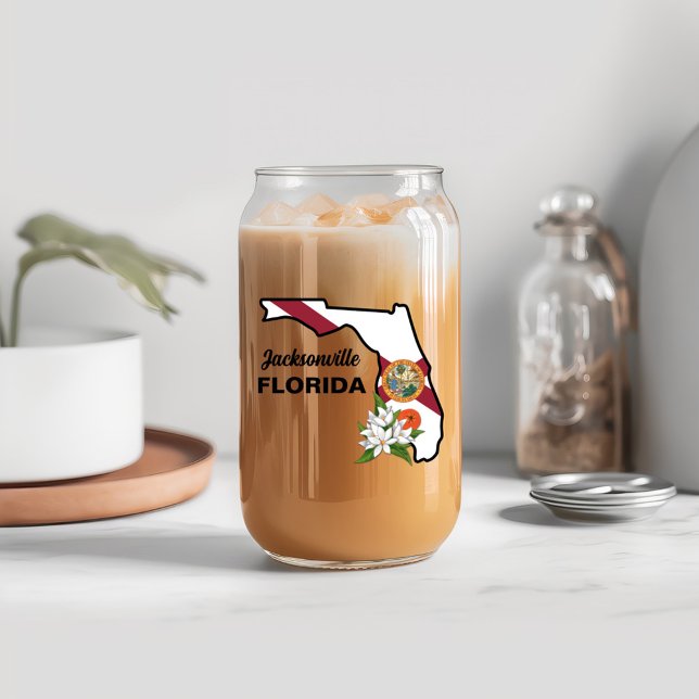 Flag und Blume Orange Blossom für benutzerdefinier Dosenglas (Von Creator hochgeladen)