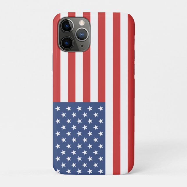 Flag USA AMERICA Case-Mate iPhone Hülle (Rückseite)