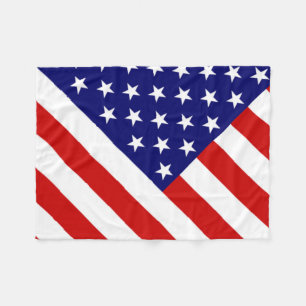 Flag USA Fleecedecke