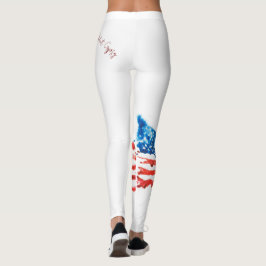 Flag, Velvet-Sinti und Roma Leggings