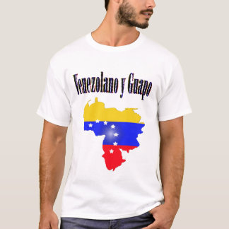 Flag Venezuela tricolor typografie T-Shirt