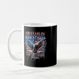 Flag Vintage 250 Jahre Amerikanisch 1776 2026 250. Kaffeetasse