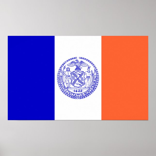 FLag von New York City Poster (Vorne)
