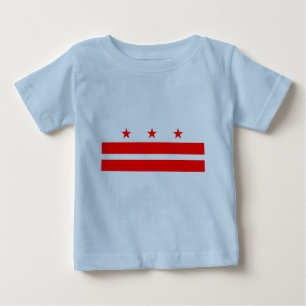 Flag Washington DC Baby T-shirt