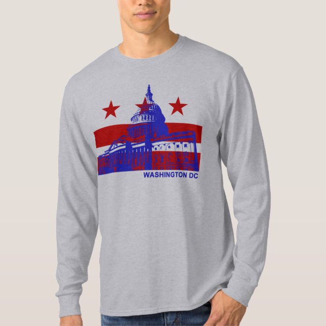 Flag Washington DC T-Shirt (Vorderseite)