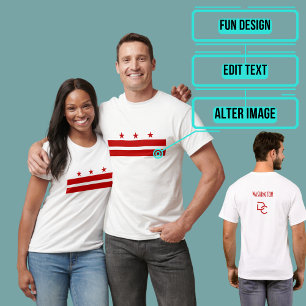 Flag Washington DC T-Shirt