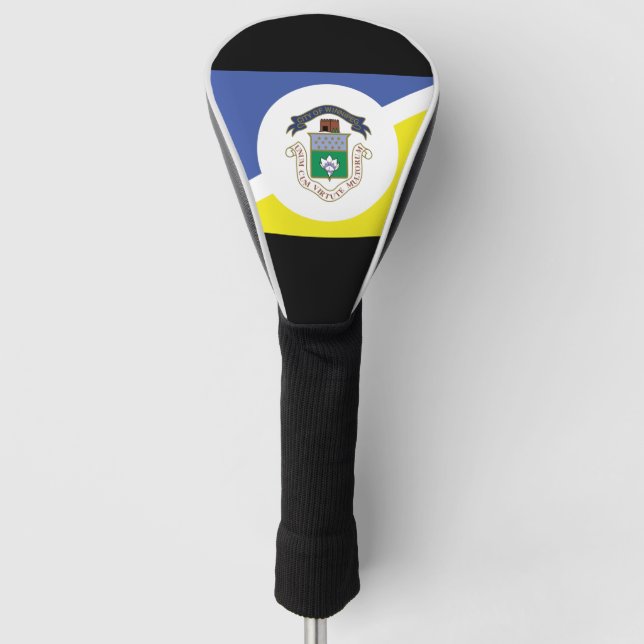 Flag Winnipeg, Manitoba Golf Head Cover Golf Headcover (Vorderseite)