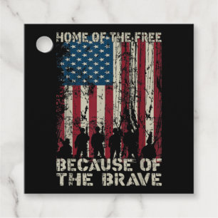Flag Zuhause des freien wegen des tapferen Veteran Geschenkanhänger