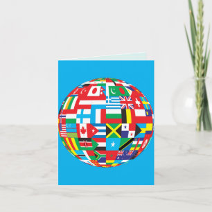 FLAGEN DER WELT KARTE