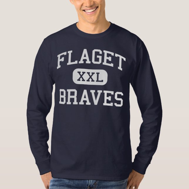 Flaget - Braves - hoch - Louisville Kentucky T-Shirt (Vorderseite)