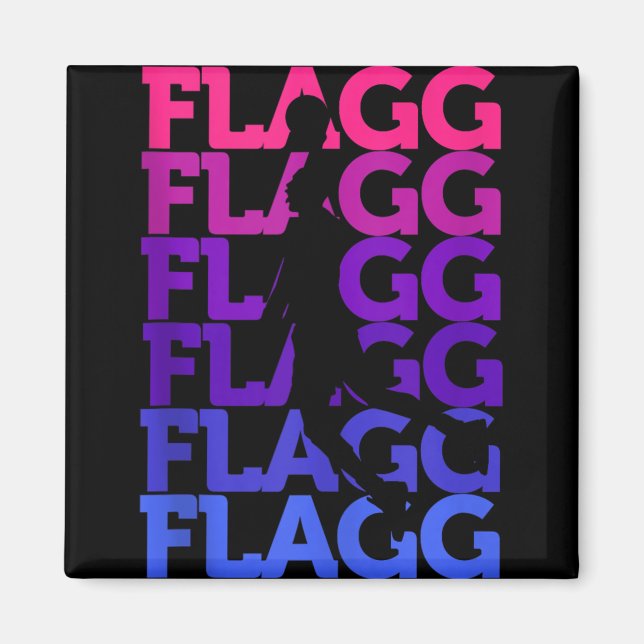 Flagg Basketball Inspirier Fan Sports Tank Top_2 Magnet (Vorne)