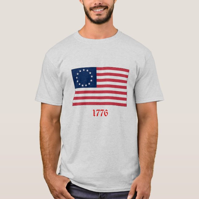 Flagge 1776 T-Shirt (Vorderseite)