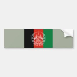 Flagge Afghanistans Autoaufkleber