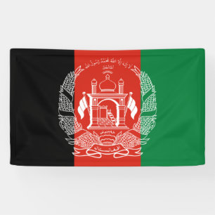 Flagge Afghanistans Banner