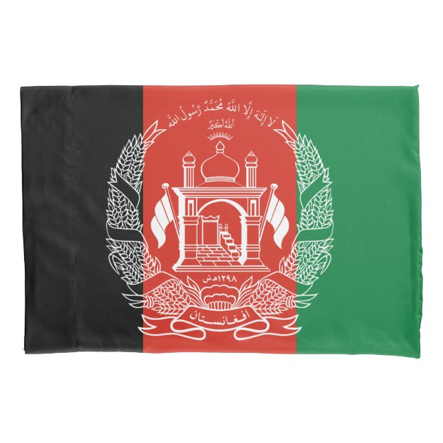Flagge Afghanistans Kissenbezug (Vorderseite)