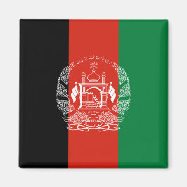 Flagge Afghanistans Magnet