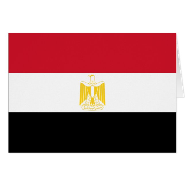Flagge Ägyptens (Vorderseite (Horizontal))