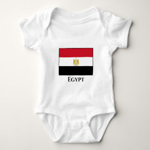Flagge Ägyptens Baby Strampler