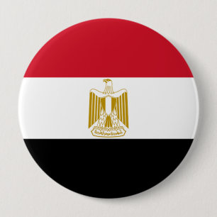 Flagge Ägyptens Button