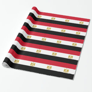 Flagge Ägyptens Geschenkpapier