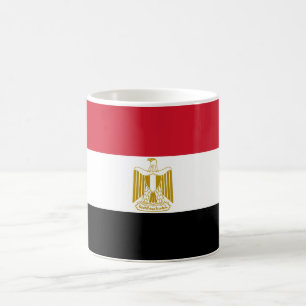 Flagge Ägyptens Kaffeetasse