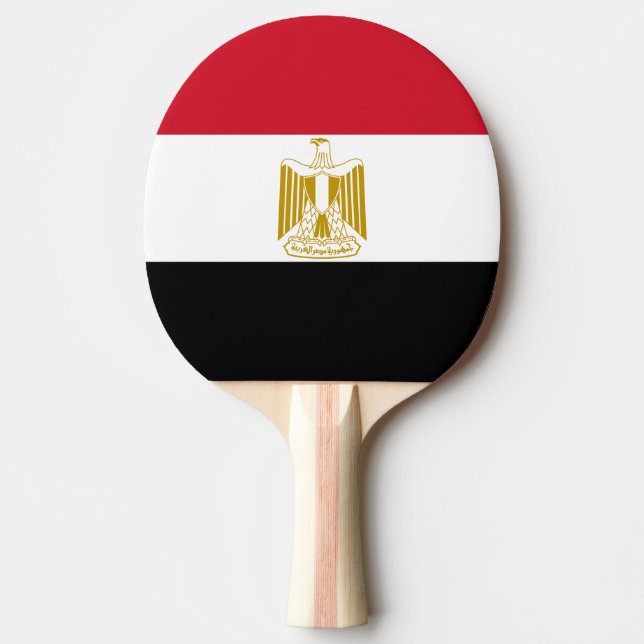 Flagge Ägyptens Ping Pong Paddle Tischtennis Schläger (Vorderseite)