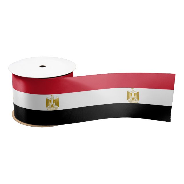 Flagge Ägyptens Satinband (Spule)