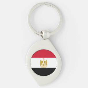Flagge Ägyptens Schlüsselanhänger