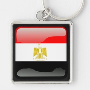 Flagge Ägyptens Schlüsselanhänger