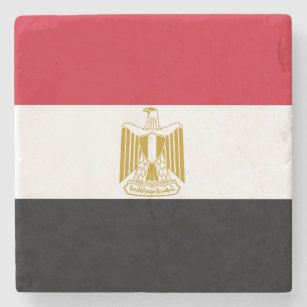 Flagge Ägyptens Steinuntersetzer