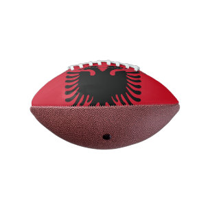 Flagge Albanienminifußballs Football