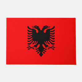 Flagge Albaniens Fußmatte