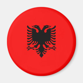 Flagge Albaniens Magnet