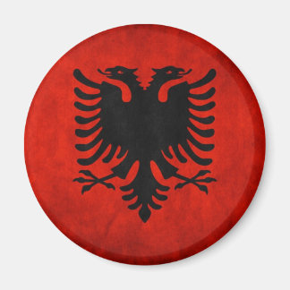 Flagge Albaniens Magnet